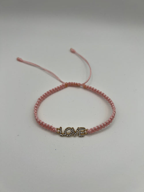Love Macrame bracelet
